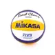 【MIKASA】手縫沙灘排球-5號球 FIVB指定球 海邊 黃藍白