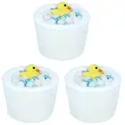 3PK Bomb Cosmetics Rub a Dub Bath Bomb Mallow Body Fragrance Shower Tub Fizzies