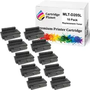 10-Pack Compatible Toner Cartridge for Samsung MLT-D205L MLTD205L SU965A (5,000 Pages) for Samsung ML3310ND ML3710ND SCX4833FD SCX4833FR SCX5637FR SCX5737