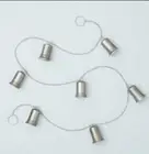 Hearth and Hand with Magnolia 5' Silver Bells Chain Christmas Tree Garland 2021