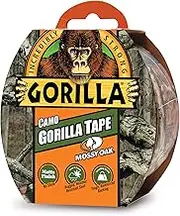 Gorilla Camo Duct Tape, 1.88" x 9 yd, Mossy Oak, (Pack of 1)