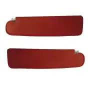 Sun Visor for 1960 Chevrolet Impala Hardtop 2, 4-Door Cardboard/Fiberboard Red