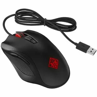 【HP】惠普正版 OMEN 暗影精靈遊戲有線電競滑鼠 OMEN mouse 600 電競滑鼠 (亮燈)