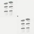 12pce Anko BPA Free Airtight Pantry Storage Set Food Containers Kitchen Canister