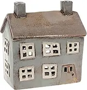 Village Pottery Grey House Tealight Holder