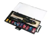 NEW! CALTERM PROKIT 100-pc WIRE TERMINALS & LONG NOSE CRIMPER, 05102