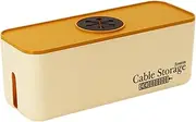 Charger Organizer - Socket Storage Box | Phone Cable Organizer, Home Organization, Non-Slip Charger Power Storage Case, Home Organization for Living Room Bedroom Study Room Office
