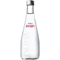 在飛比找蝦皮購物優惠-EVIAN 礦泉水 空瓶 玻璃瓶 依雲天然礦泉水 330ml