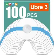 100 Waterproof Freestyle Sensor Covers for Libre 3 Adhesive Patches