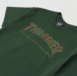 Thrasher DAVIS TEE 墨綠 圖騰 短袖