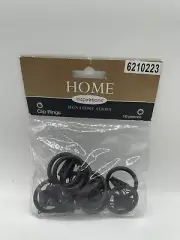NEW 10 PCS HOME INSPIRATIONS METAL RING HANGING HOOKS RUSTIC ROUND
