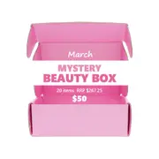 March Mystery Beauty Box - 20 items