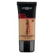 L'Oreal Paris Infallible ProMatte Foundation, Sun Beige 106, 1 fl oz