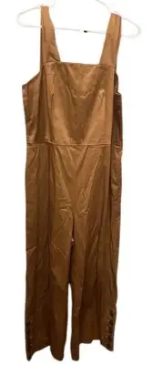 Club Monaco Veronikah Jumpsuit Size 12 Brown/Copper