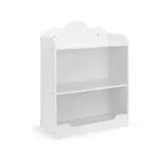 Cloud Kids Bookcase Bookshelf Open Shelving 3 Levels White