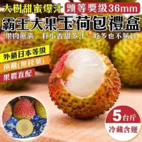 在飛比找momo購物網優惠-【WANG 蔬果】高雄大樹36mm+玉荷包禮盒5斤x1盒(5