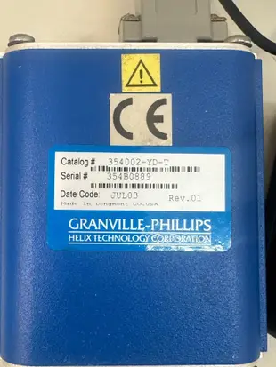 Granville Phillips 354002-YD-T  Ser 354 Micro-Ion Vacuum Gauge Module 真空計