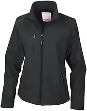[Result] Women's Soft Shell Base Layer Jacket Black XL