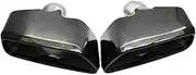 1 Pair Exhaust Tip Muffler Tip Compatible For BMW 5 Series G30 G38 540 530 2018-2019 Car Rear Tail Tips Nozzle TailPipe Parts A