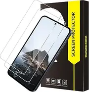[VSEER] Pack of 2 Tempered Glass Screen Protectors for Samsung Galaxy A35/A55 5G, 9H Hardness, Scratch-Resistant, Ultra Clear, Bubble-Free Samsung A55 Screen Protector, 2.5D Edge Top Grade Protection