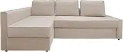 BACoverZone Sofa Cover ONLY! for IKEA Friheten Sofa Bed with Left Chaise, Couch Cover for L Shape Sectional, Sofa Covers for 3 Cushions Couch, Sofa Slipcovers for Sectional Sofa, Left-XTR-32