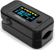 Dual Color OLED Pulse Oximeter Fingertip, Blood Oxygen Saturation Monitor