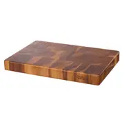 Davis & Waddell Cutting Board Wooden End Grain Serving Chopping Board 38x26cm