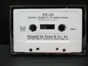 VIC-20: Games, Graphics & Applications, Cassette, Howard W. Sams & Co. 1983, NEW