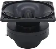 2.5in Piezoelectric Horn Tweeter, 150W 63mm x 63mm ABS Piezo Tweeter Audio Horn Speaker Pair of 2 Treble Speaker