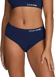 [STEP ONE] Smoothfit Bikini Brief. Ultra-Soft, Breathable Bamboo Moisture Wicking Underwear Women, Hypoallergenic Womens Underwear for Sensitive Skin, Moderate Coverage