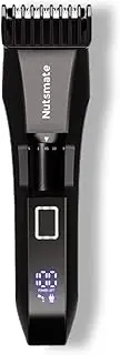 Nutsmate Beard Trimmer Professional Cordless Waterproof T-Blade Clippers For Men barber Baldhead Beard Machines Shaver Hair Trimmer 20 Length Adjustable Blade Wheel