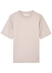 Haikure Kelly Slubbed Cotton T-shirt - Light Pink - S (UK8-10 / S) S (UK8-10 / S)