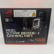 ASUS ROG STRIX B650E-I GAMING WIFI AM5 Mini-ITX Motherboard Brand New Sealed
