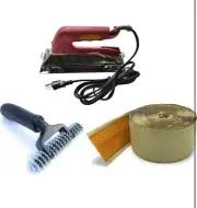 Zimpty ZY377 10in. 800-Watt Carpet Seaming Iron, Carpet Joining Tape