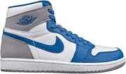 [Nike] Men's Jordan 1 Retro High OG True Blue/White-Cement Grey (DZ5485 410) - 11.5