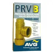 AVG PRVB20-500C 500kPa Pressure Reduction Valve Boundary 20mm 3/4" FI x C