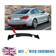 BMW 4 F32 Coupe Rear Bumper Spoiler Diffuser Twin Exhaust Hole Single Pipe 2013-