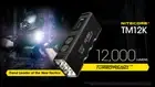Nitecore TM12K 12,000 250 Meter Throw lumens LED torch Flashlight Work Lights