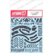 Studio27 1/12 Superleggera V4 Carbon Decal for Tamiya kits