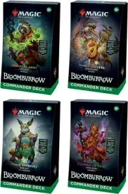 Magic: The Gathering Bloomburrow Commander Decks Bundle - All 4 Decks Included