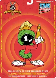 Looney Tunes Marvin The Martian Character Domed Automotive Decal Sticker Badge Emblem