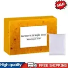 Lemon Turmeric Kojic Acid Soap Face & Body Soap with Foaming Net for Skin Care #