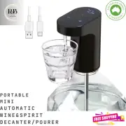Portable Mini Automatic Wine and Spirit Decanter/Pourer USB Rechargeable
