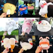 Car Tissue Box Hanging Paper Box Cartoon Tissue Holder Auto Car Tissue Holder