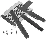CONGARTENO 1set Hard Disk Mounting Bracket for Shock-Resistant Holder Rails Easy Installation Secure for Hard Disk Drive Enclosure