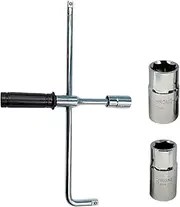 Tire Iron Lug Wrench,Heavy Duty Wheel Nut Remover | Professional Labor-Saving Automotive Tools, Quick Removal Automobile Accessories for Wheel Replacement Roadside Change