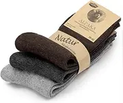 [Fuchs Camper] 85% Alpaca Wool Thin 3 Pairs Alpaca Socks Wool Socks Unisex Men Women