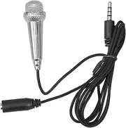 Totority Portable Phone Microphone Mini Recording Mic for Singing Laptop Tablet Fashionable Design Easy to Carry