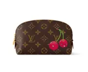 LOUIS VUITTON x Takashi Murakami M13766 Cosmetic Pouch PM Cherry 2025 Limited