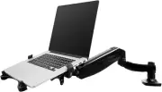 FLEXIMOUNTS 2-In-1 Monitor Arm Laptop Mount Stand Swivel Gas Spring LCD Arm Heig